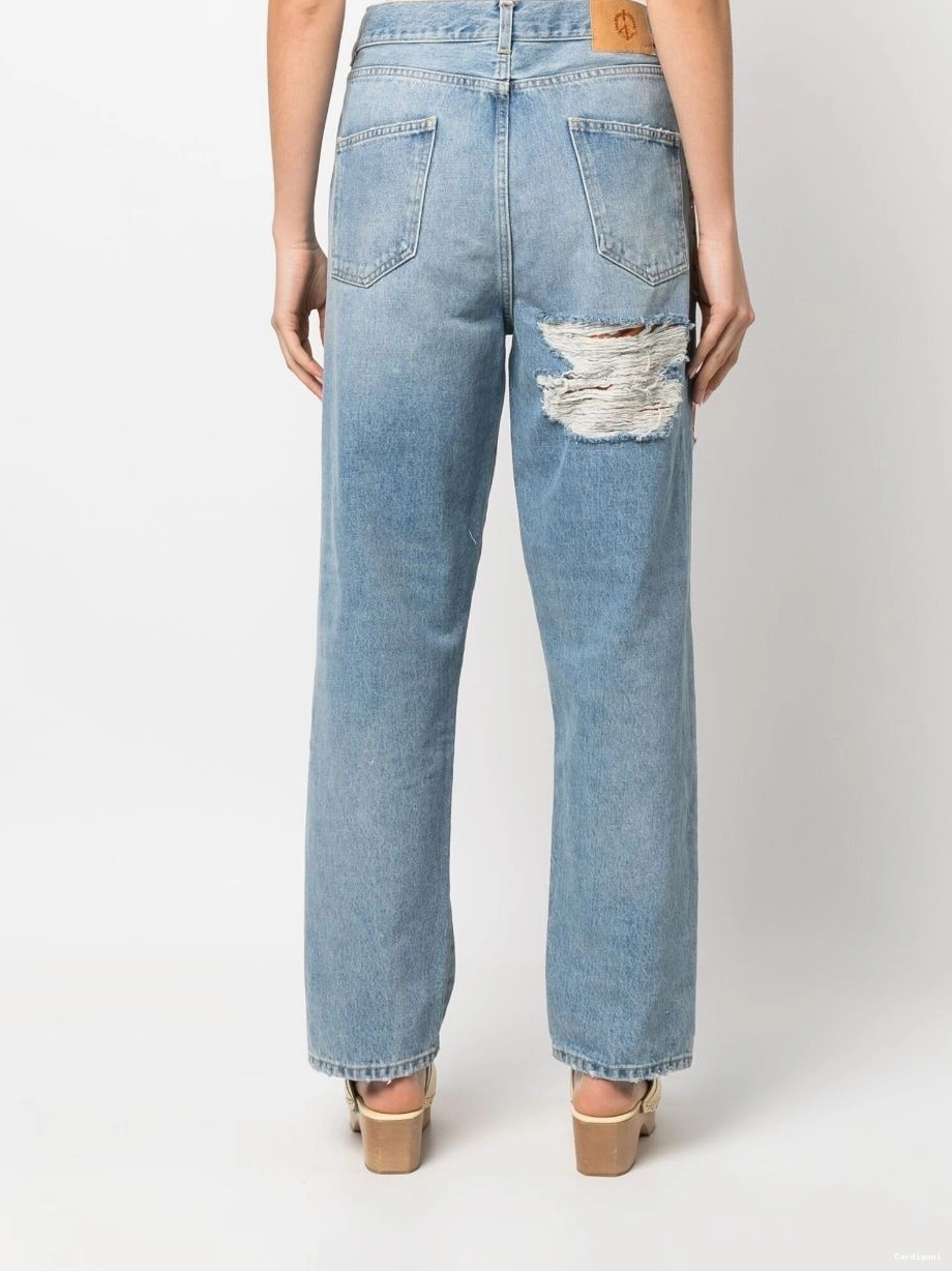Cheap jeans patchwork-detailing California Women Alanui 0409